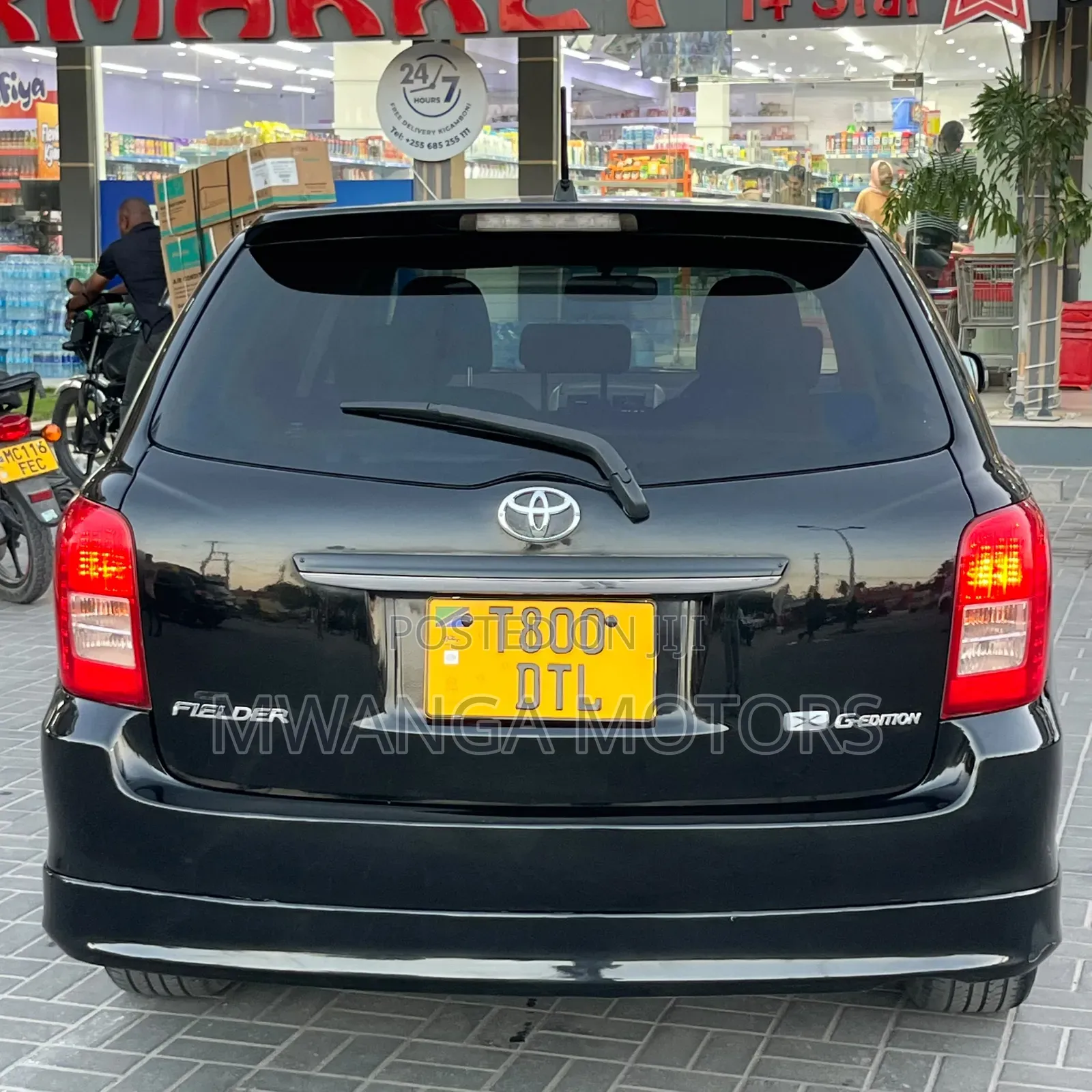 Toyota Corolla Fielder 2007 Black