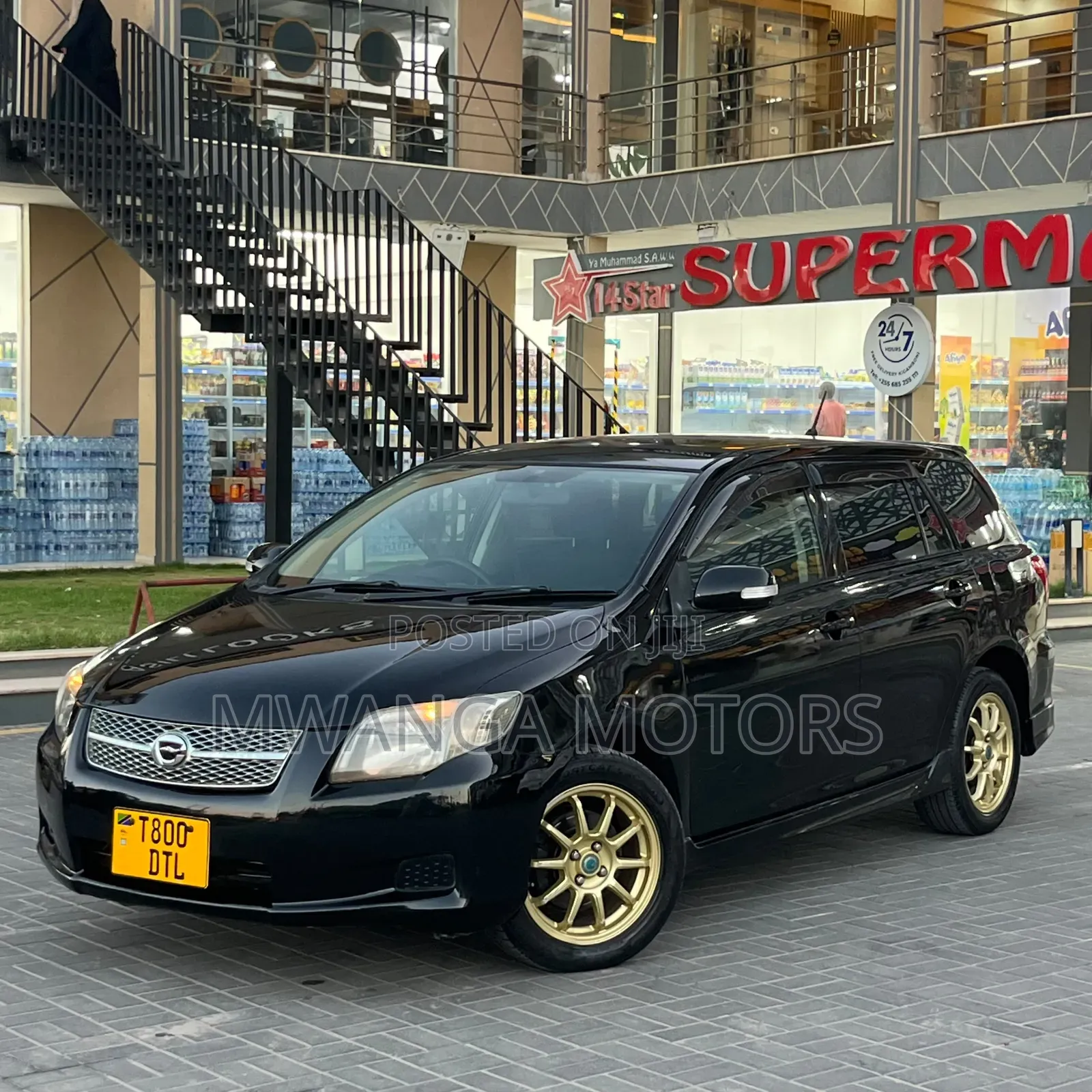 Toyota Corolla Fielder 2007 Black
