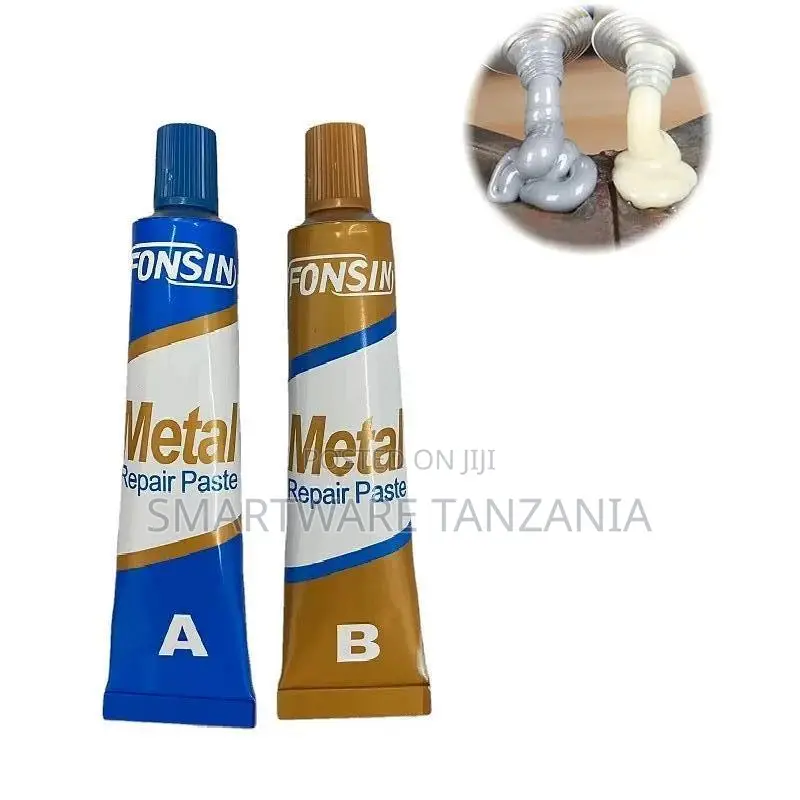 Fonsin Metal Repair Paste, Two-Part Epoxy Adhesive, 50ml A+B