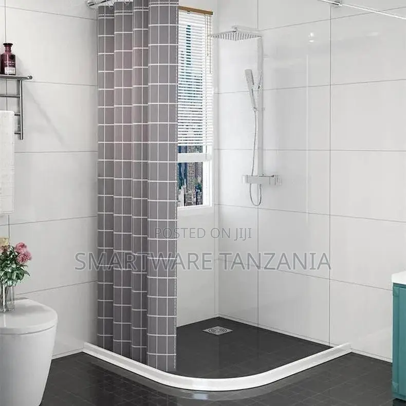 Water Retaining Strip Shower,Silicone Wet Room Bathroom Floor Sea