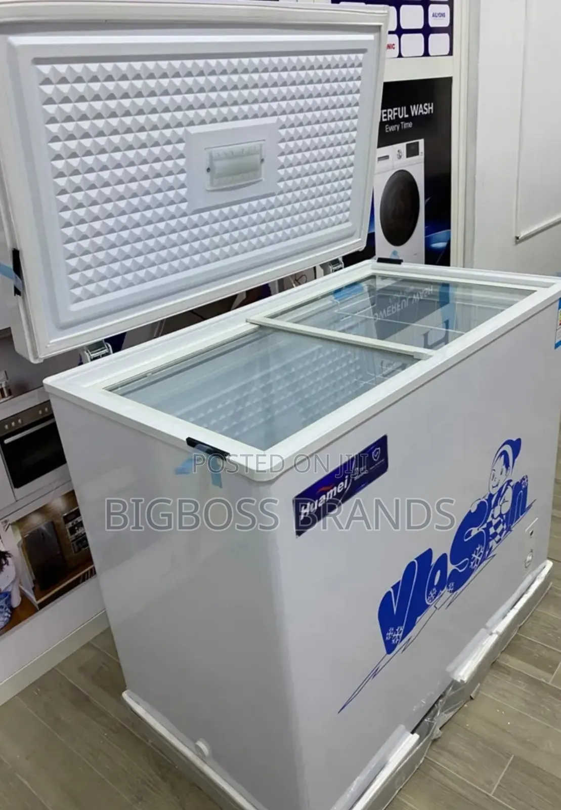Vasin Freezer 200 Liters
Ina Kioo
By Huamei 