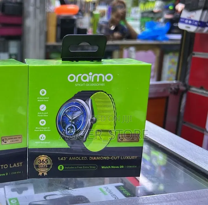 Oraimo Watch Nova 2R OSW-834 Classic Unisex Smartwatch