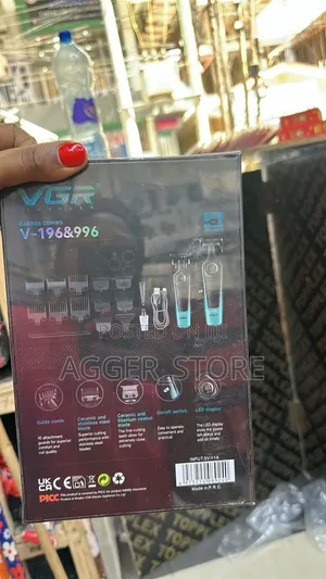 VGR Voyager Super Trim Barber Combo (V-196 v-996) Clipper/Trimmer