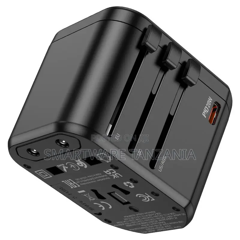 Hoco PD20W + QC3.0 Universal Conversion Charger, Multiple Plug Types