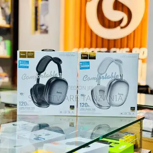 Hoco W55 Ultra Max Wireless Headphones, 120 Hours Battery, Bluetooth
