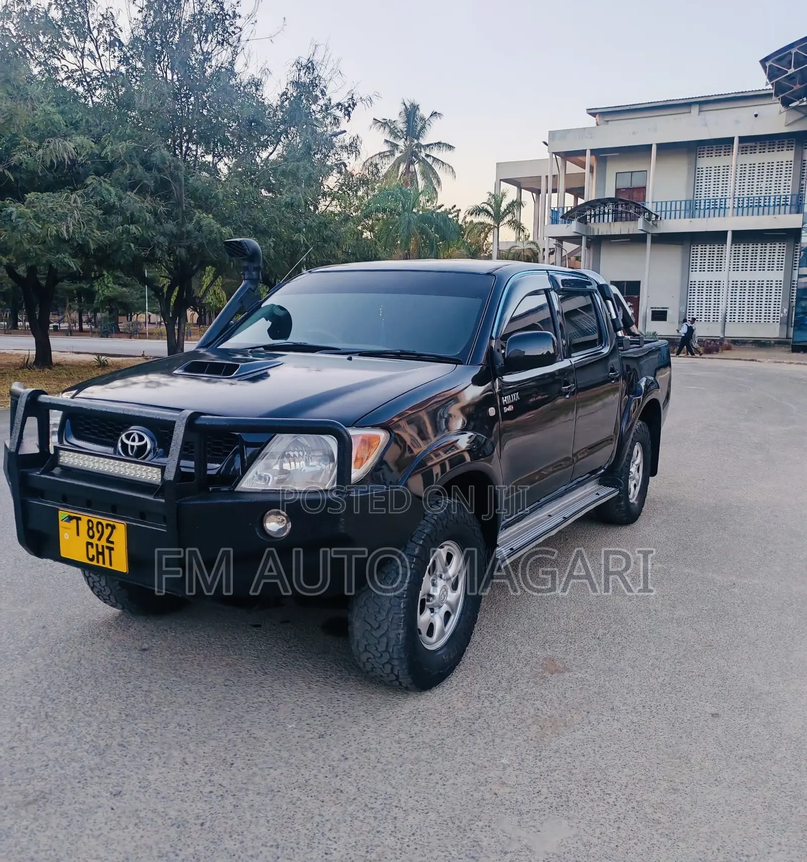 Toyota Hilux 2.5 D-4D Double Cab 2008 Black