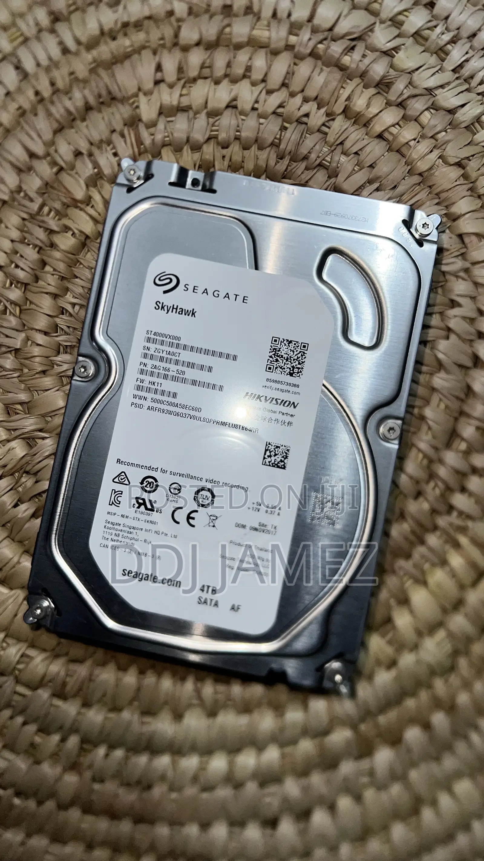 Hard Disk Seagate 4 TB Sata