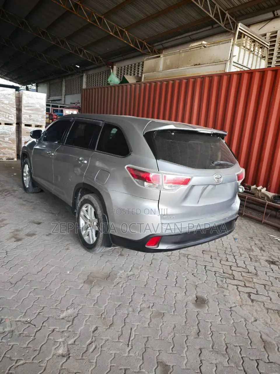 Toyota Kluger 2014 Silver