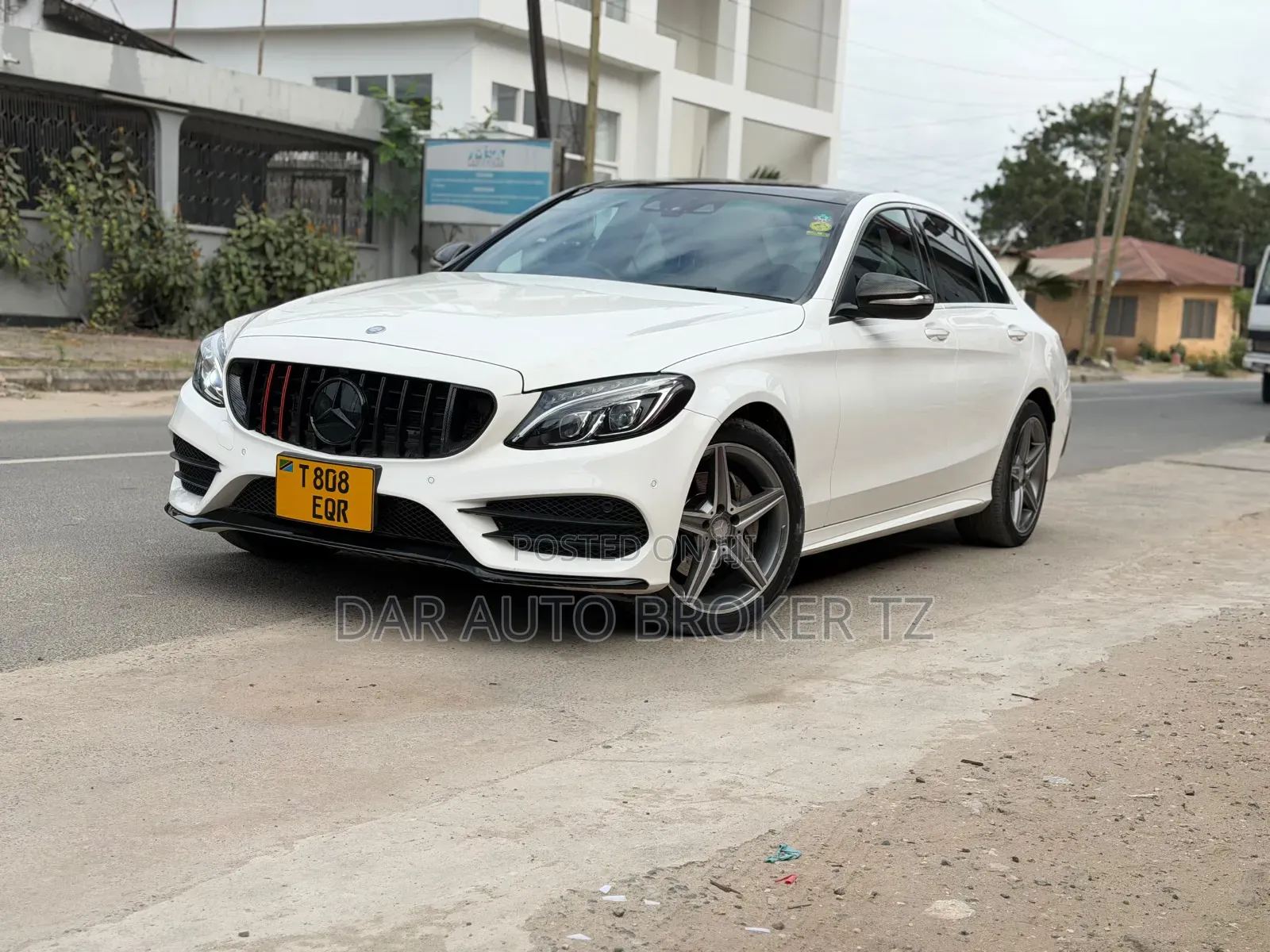 Mercedes-Benz C200 2015 White