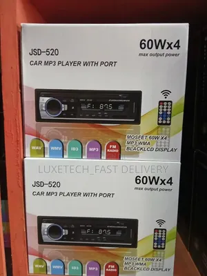 JSD-520 Single-Din Car MP3 Player – Bluetooth Stereo With USB, SD Card