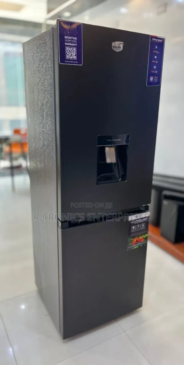 253litres Inox Double Door Refrigerator Mr. UK