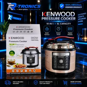 Kenwood KMP-2023 6l Pressure Cooker — 10-in-1 Multi-Functional