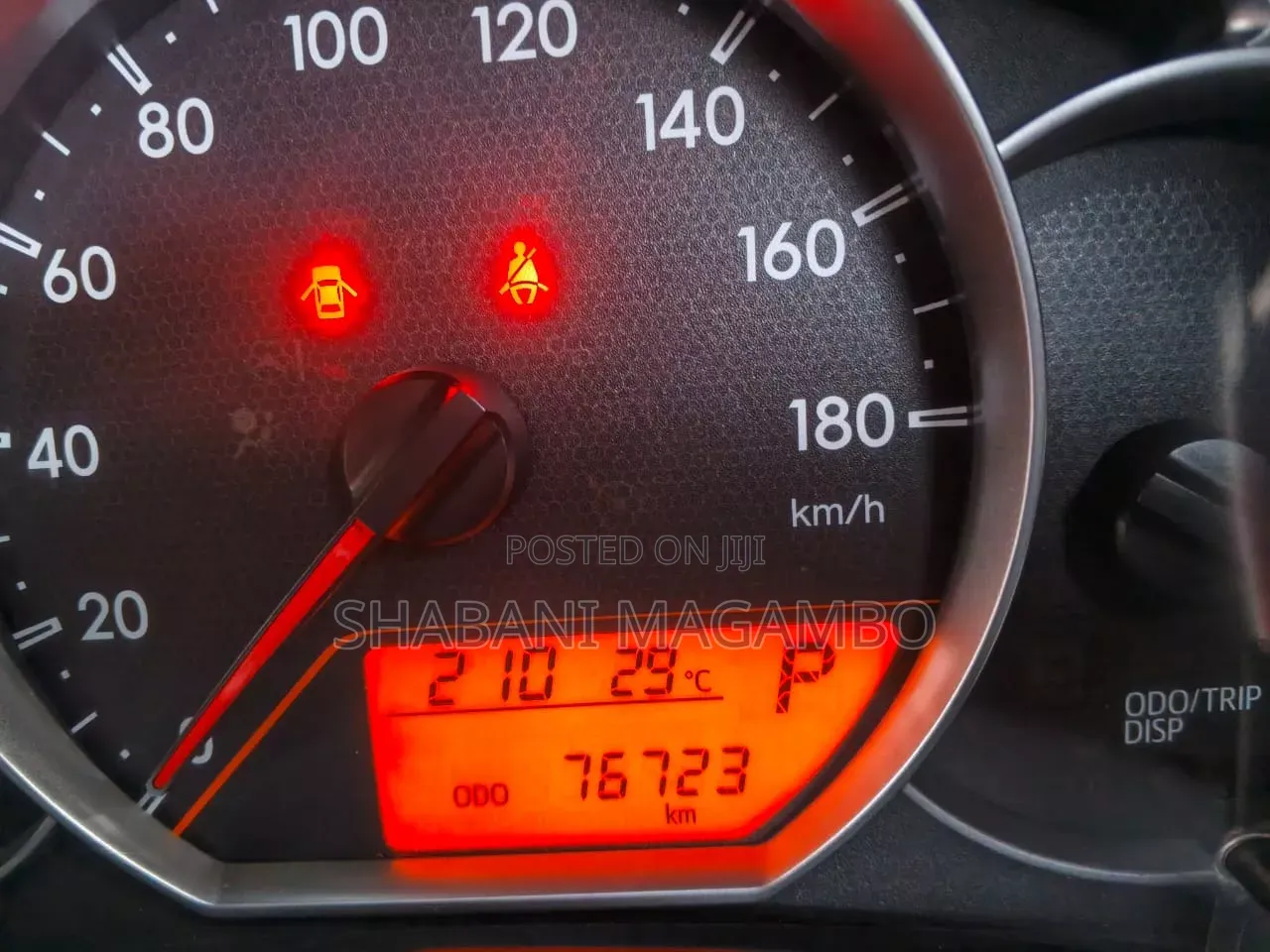 Toyota Ractis 2012 Black