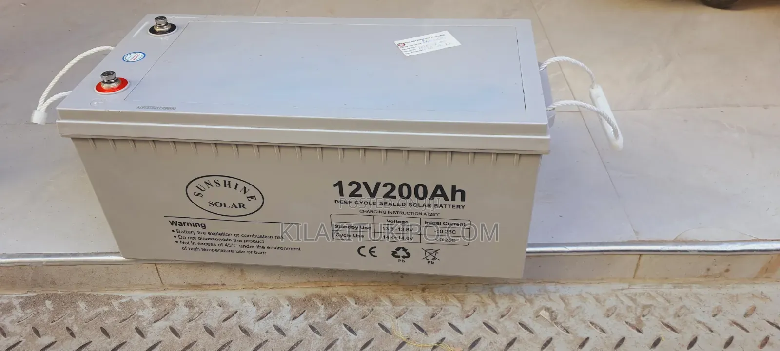 12v200ah Deep Cycle Sealed Solar Battery 200ah