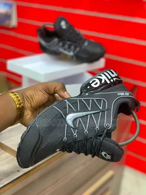 White and Black Airmax Nike