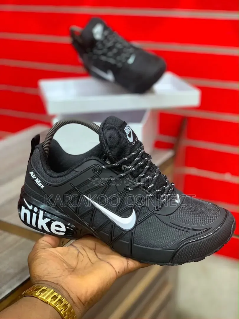 White and Black Airmax Nike