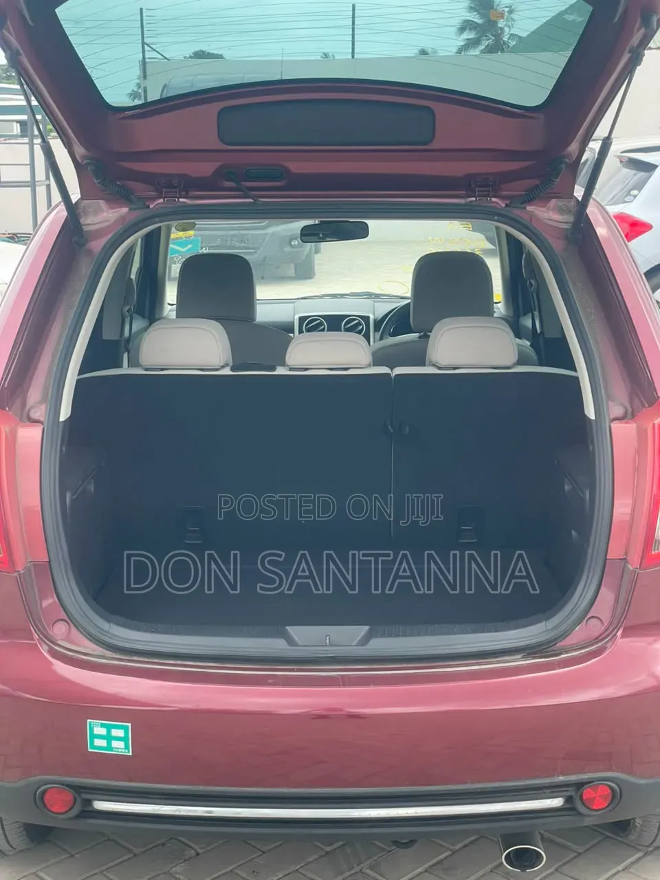 Mazda Verisa 2013 Burgundy