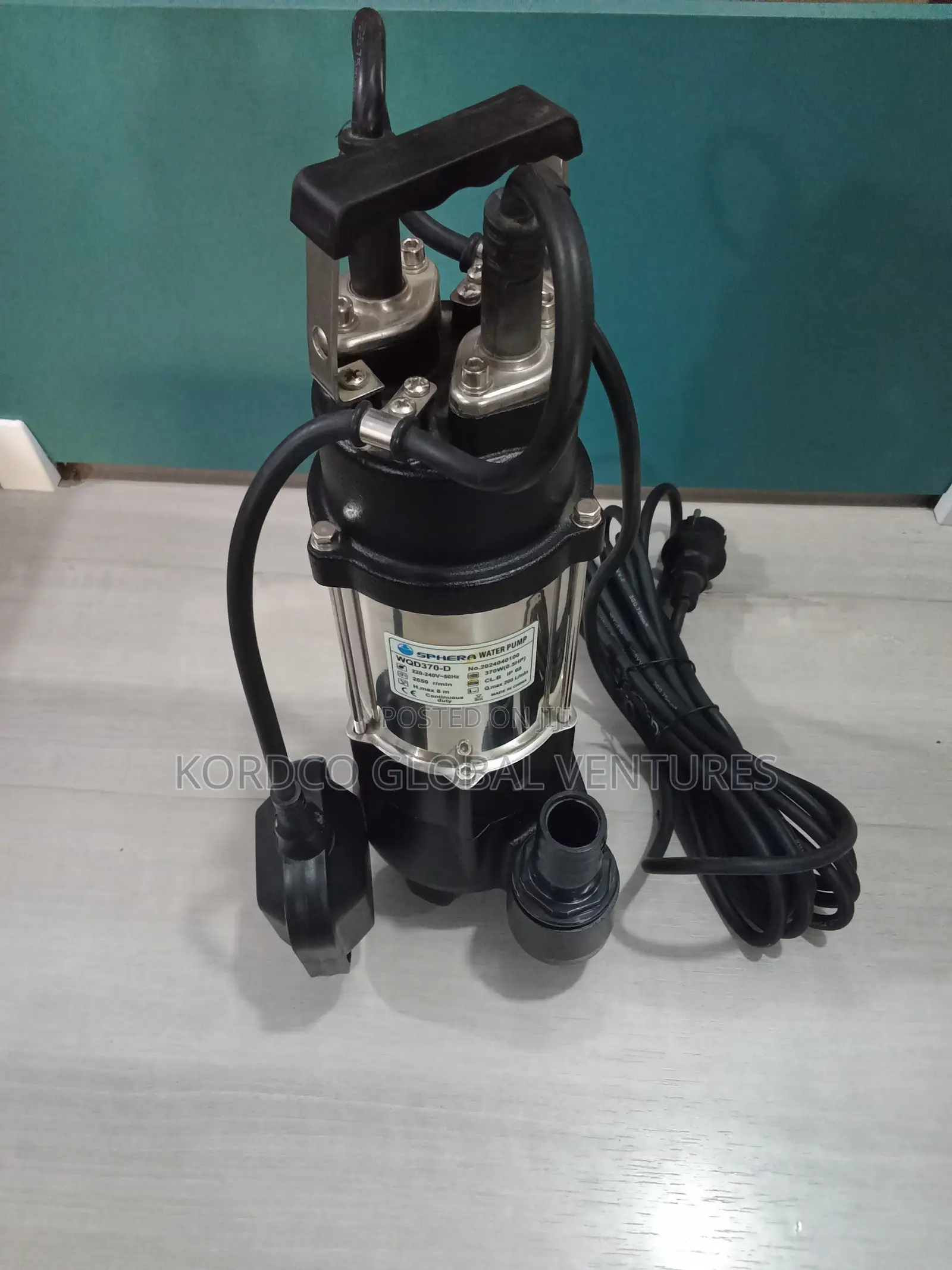 Submissible Water Pump