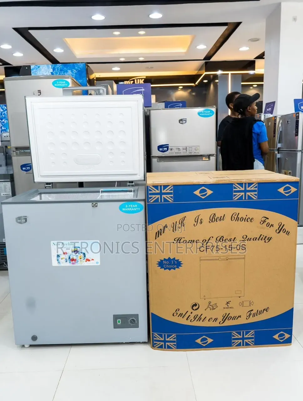 Mr Uk Cf75-15-0s Chest Freezer — 150l