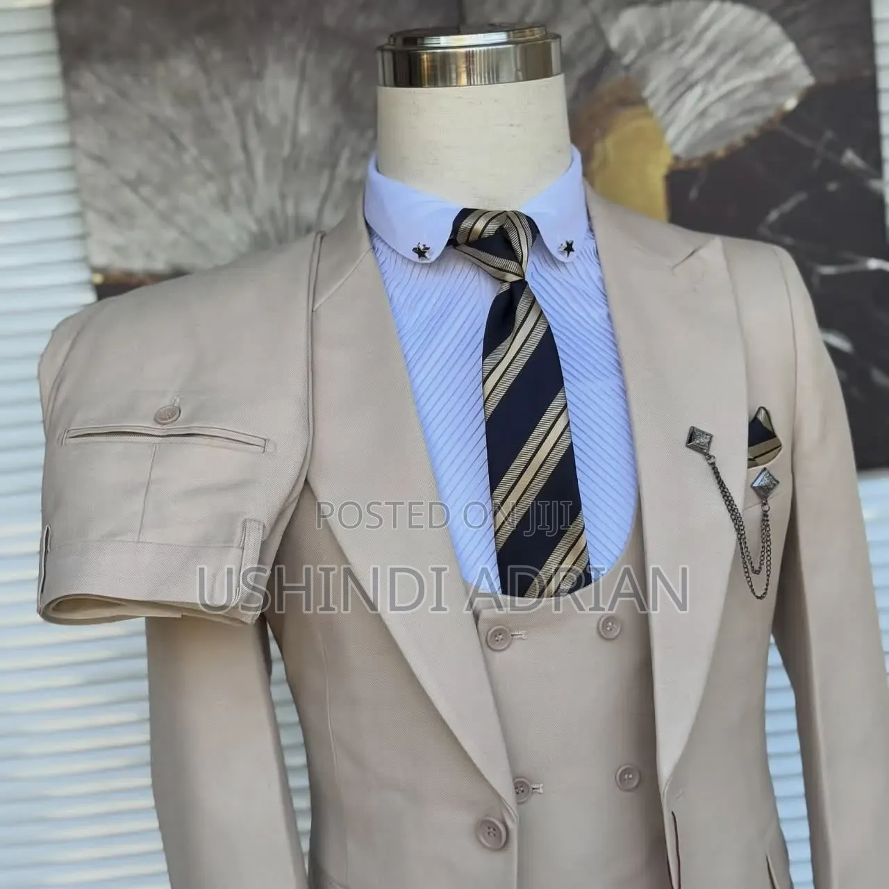 Vanguard Gentleman Suit, Turkey3 Pieces Suit—premium Elegant