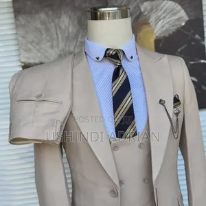 Vanguard Gentleman Suit, Turkey3 Pieces Suit—premium Elegant