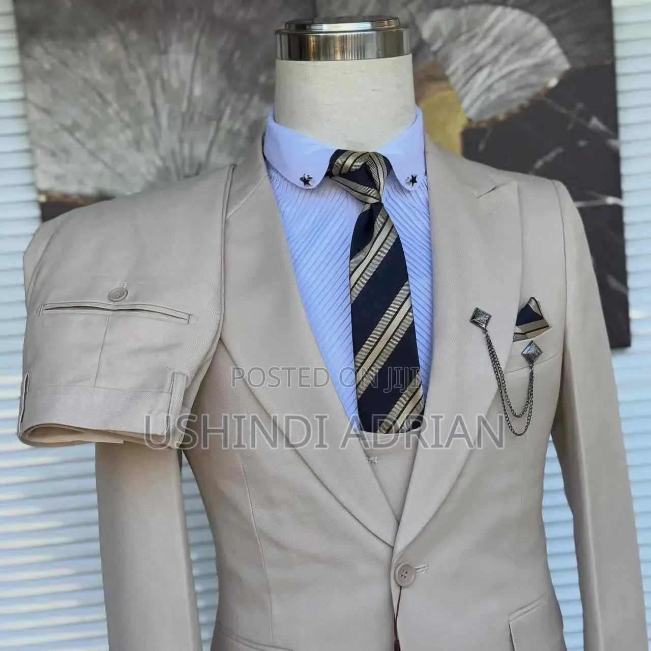 Vanguard Gentleman Suit, Turkey3 Pieces Suit—premium Elegant