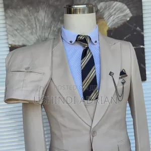 Vanguard Gentleman Suit, Turkey3 Pieces Suit—premium Elegant