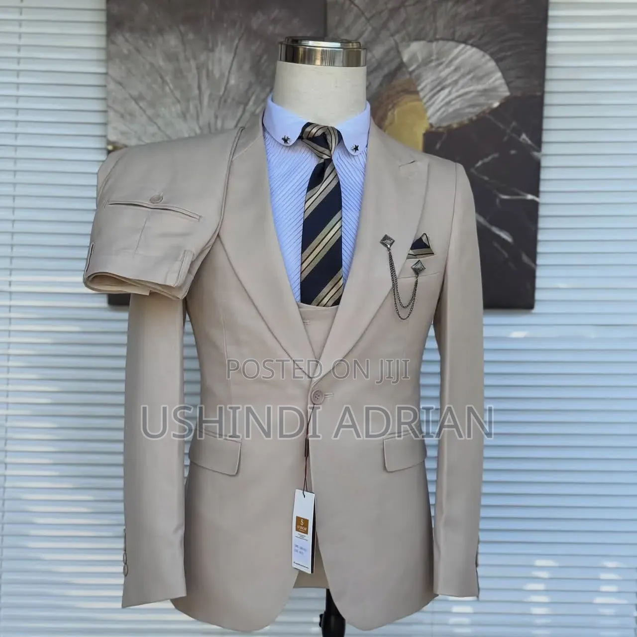 Vanguard Gentleman Suit, Turkey3 Pieces Suit—premium Elegant