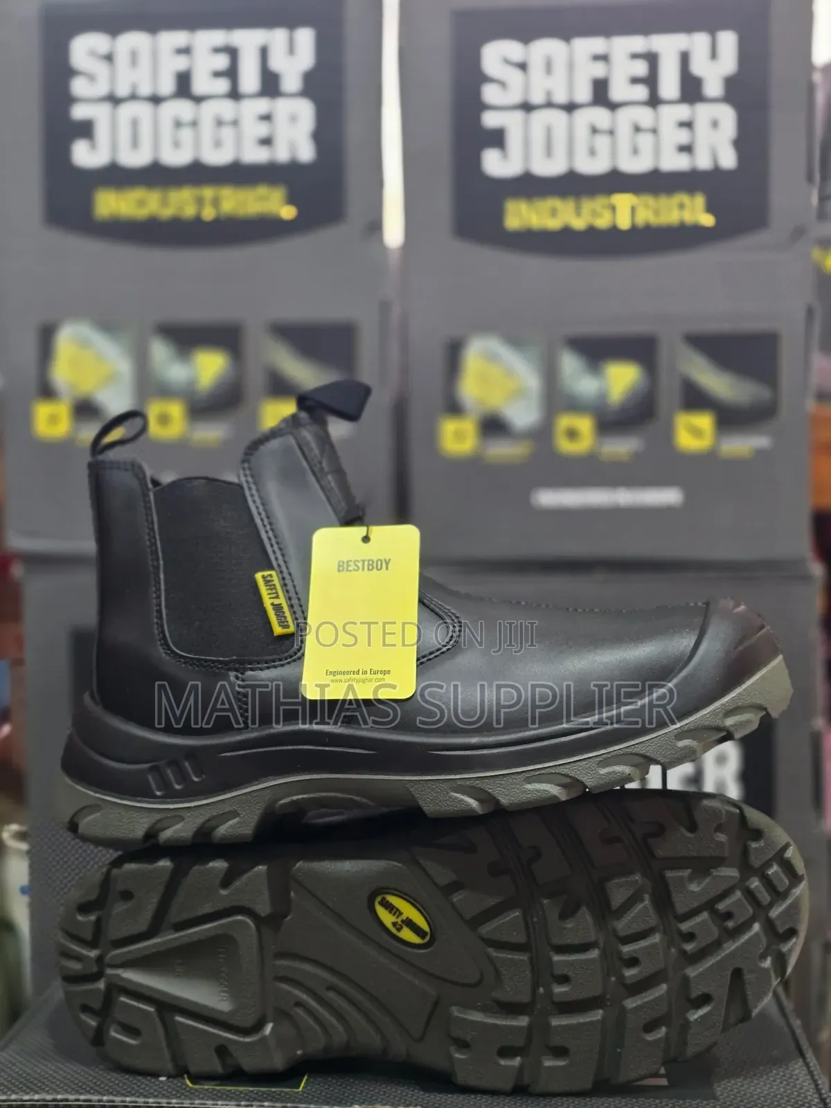 Safety Jogger Chelsea, Black