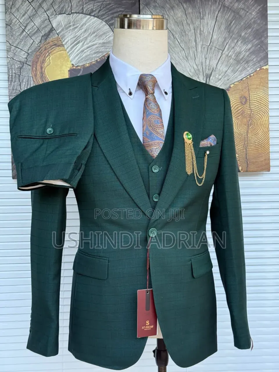 imperial Gentlemen Suitbrand: St Oscar Turkey3 Pieces Suit