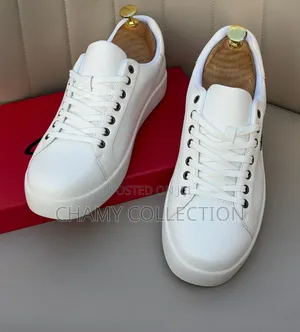 Mens Shoes White Plein