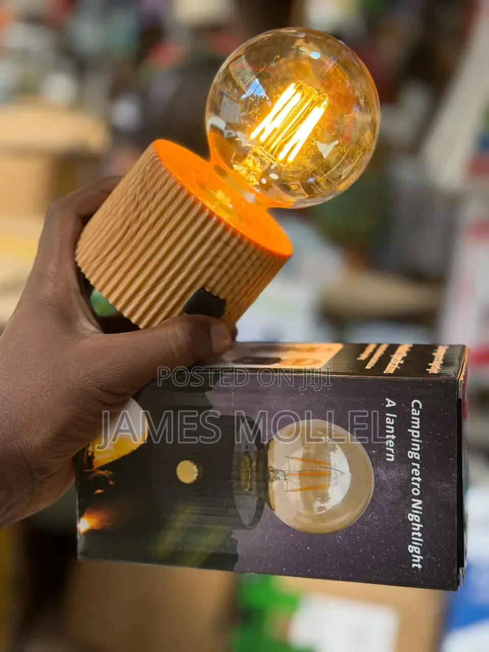 Camping Retro Night Light