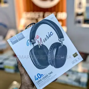 Hoco W35 Wireless Headphones With 40 Hours Battery Life, HiFi Audio