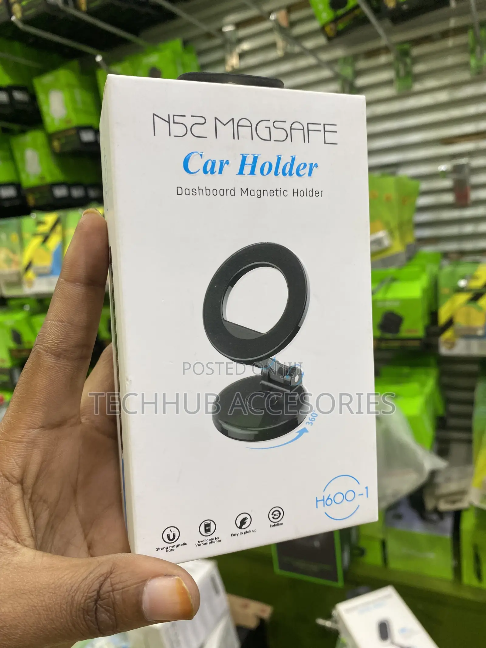 N52 MagSafe Magnetic Car Phone Holder