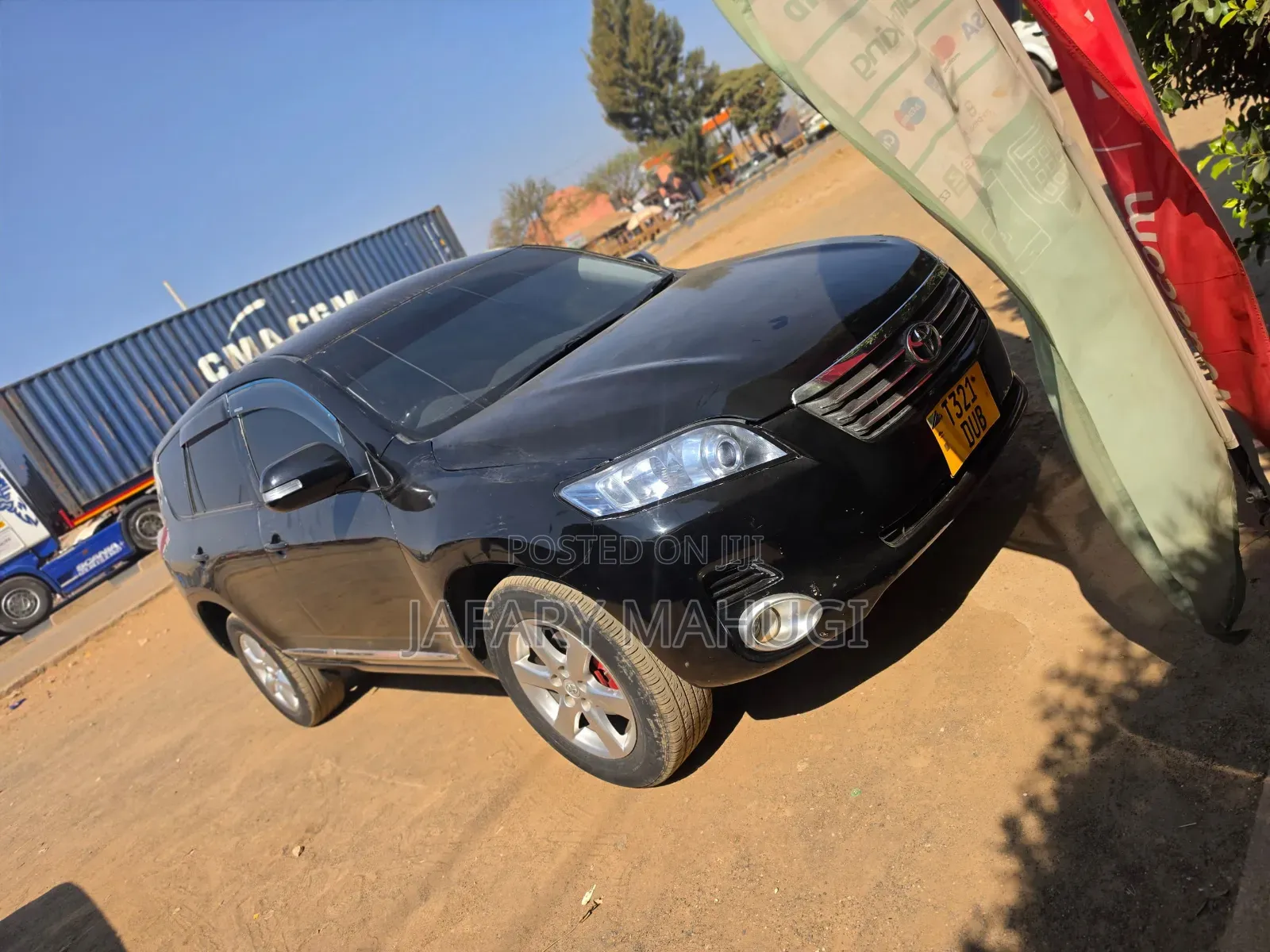 Toyota Vanguard 2012 Black