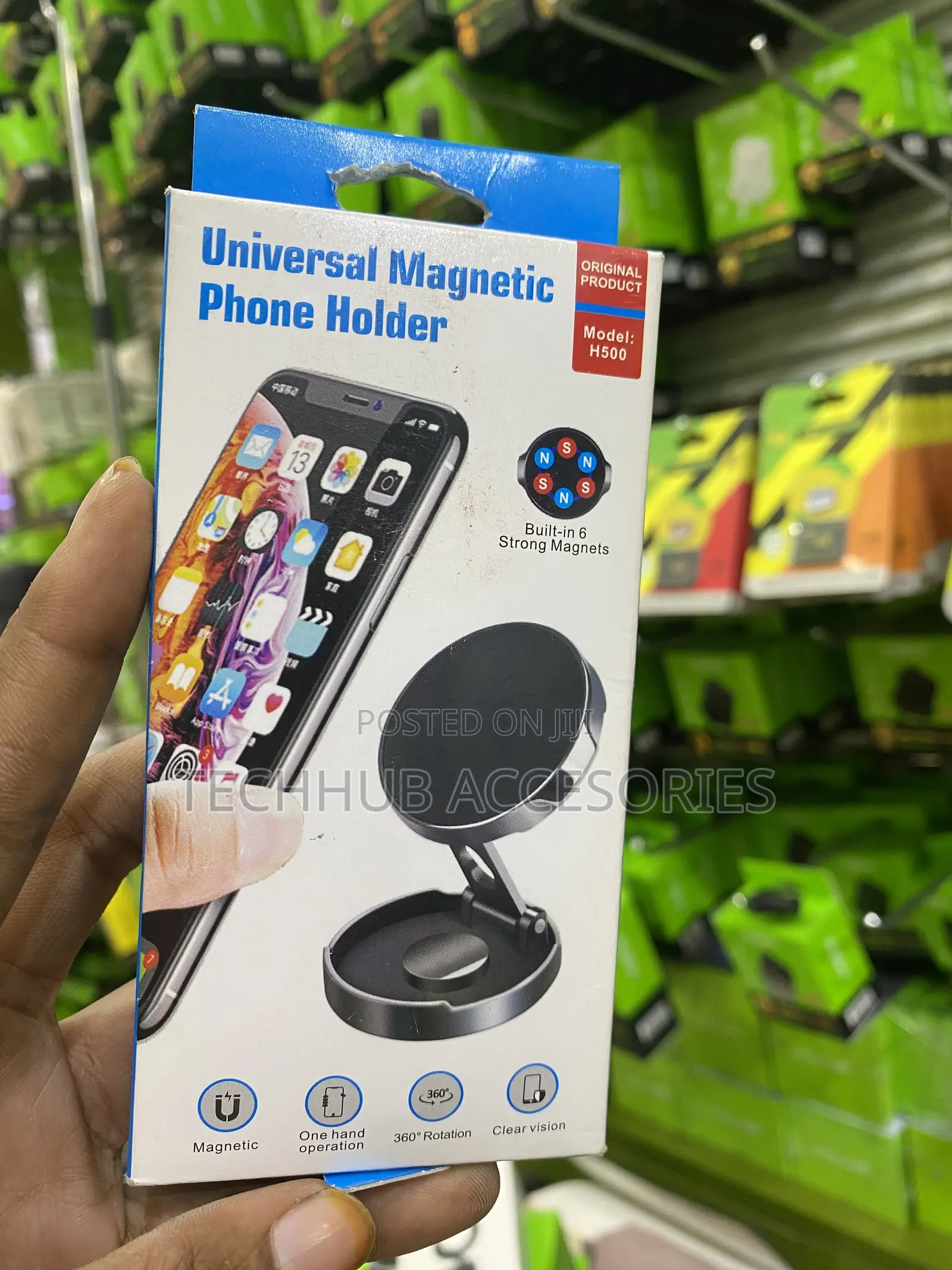 Universal Magnetic Car Phone Holder
