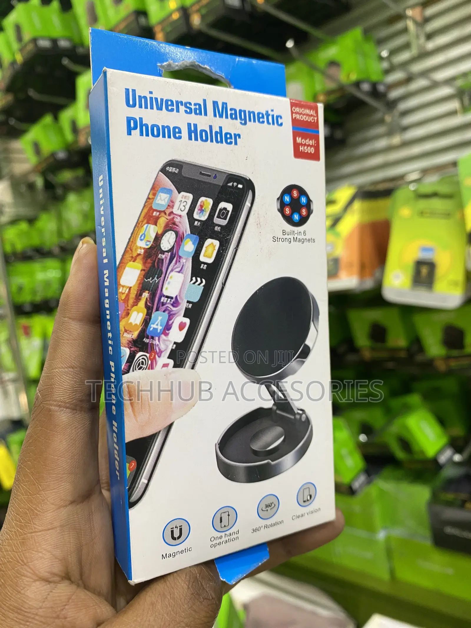 Universal Magnetic Car Phone Holder