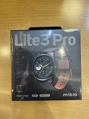 Brand New Mibro Watch Lite 3 Pro Smartwatch (GPS + Dual-Strap)