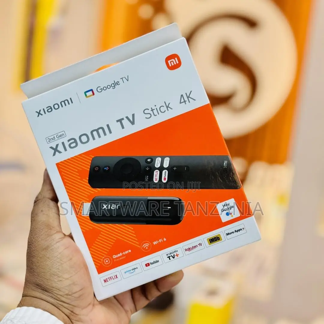 Xiaomi TV Stick , Google TV, Quad-Core Processor, Wi-Fi 6, 2nd Gen