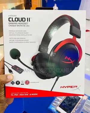 HyperX Cloud II Gaming Headset, USB Sound Card and 7.1 Surround Sound