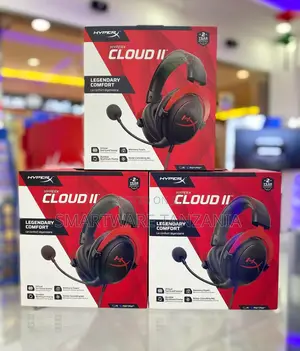 HyperX Cloud II Gaming Headset With Noise-Cancelling Mic, Memory Foam