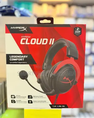 HyperX Cloud II Gaming Headset, 3.5mm, Memory Foam Ear Cushions