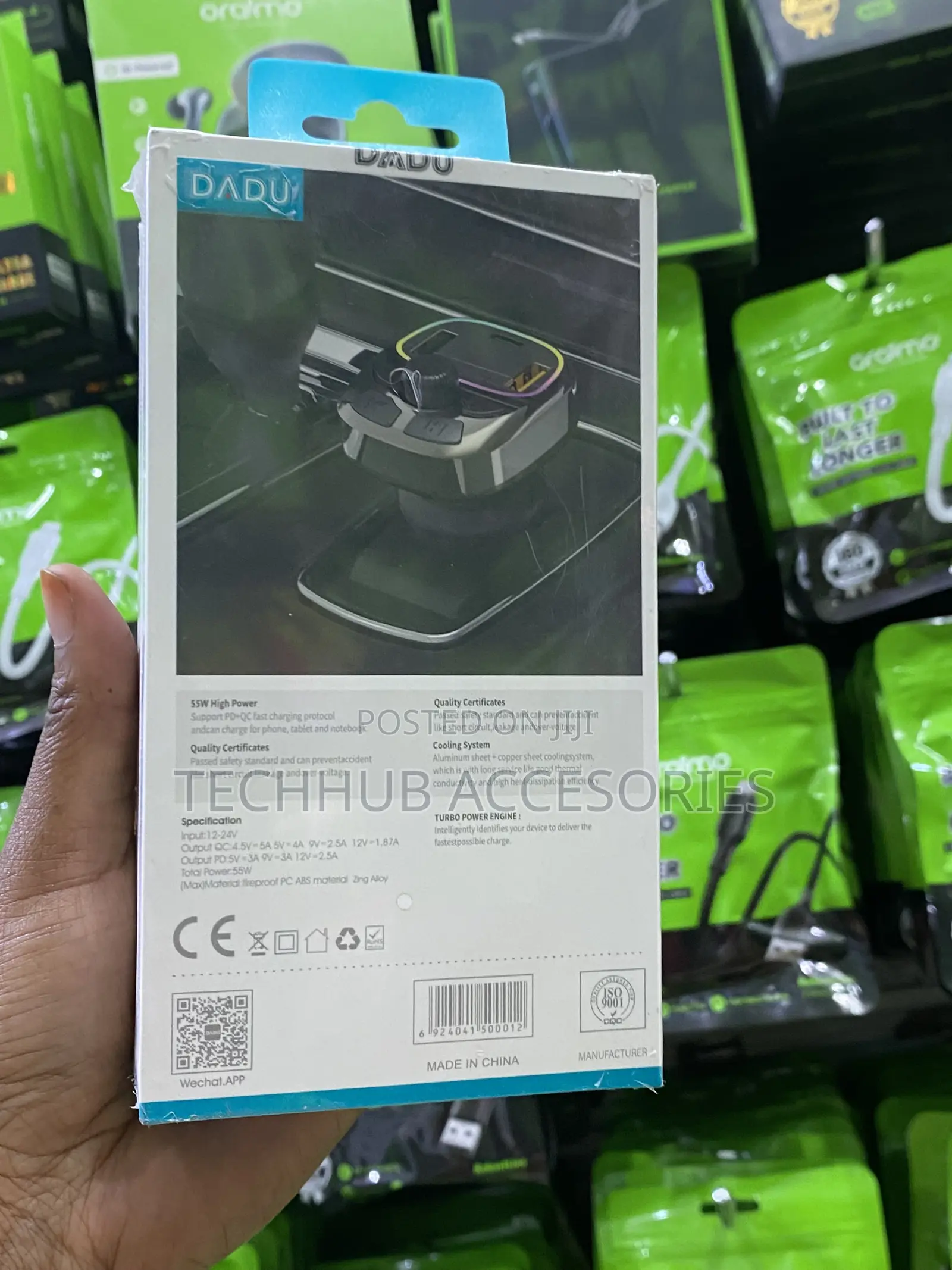 Dadu 55w Mp3 Car Charger