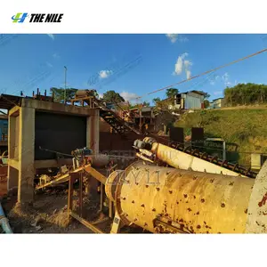 Gold CIL Processing Plant Carbon in Leach Mining Equipment 50TPD