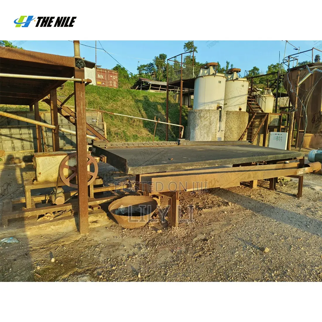 Gold CIL Processing Plant Carbon in Leach Mining Equipment 50TPD