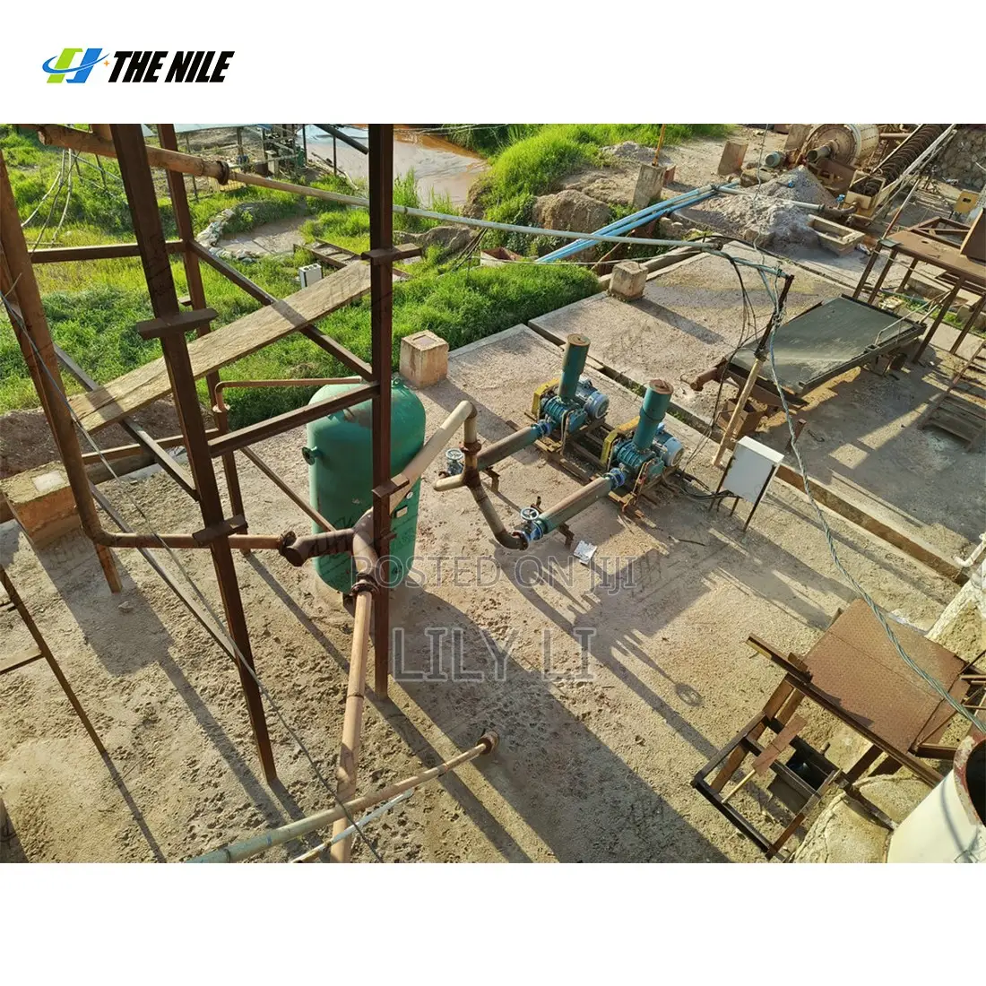 Complete CIL Gold Leaching Line Cyanidation Carbon Adsorption System