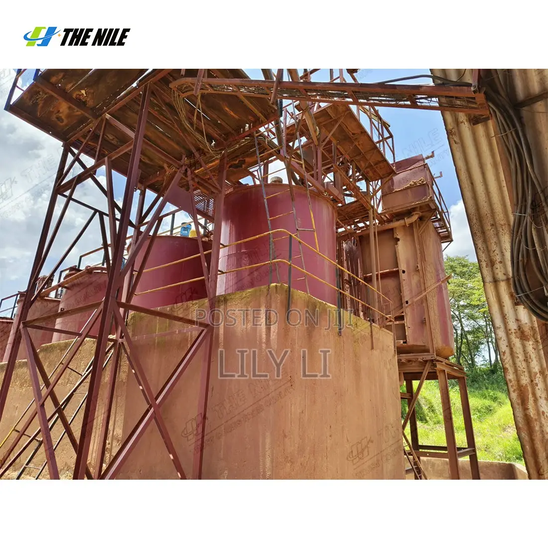 Complete CIL Gold Leaching Line Cyanidation Carbon Adsorption System