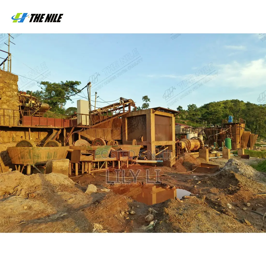 CIL Gold Extraction Plant 100TPD Carbon in Leach Mining Processing