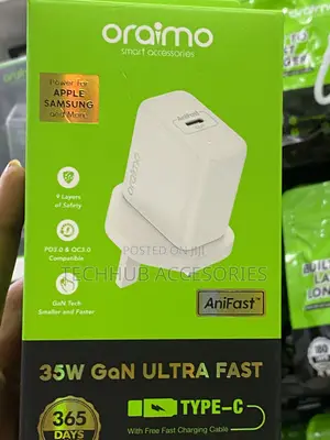 Oraimo 35W Type C Fast Charger
