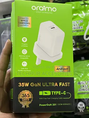 Oraimo 35W Type C Fast Charger
